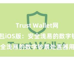 Trust Wallet网页版 信任钱包iOS版：安全浅易的数字钞票处置器用