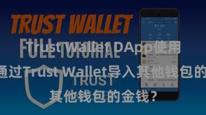 Trust Wallet DApp使用 若何通过Trust Wallet导入其他钱包的金钱？