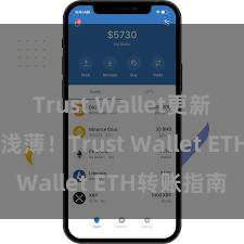 Trust Wallet更新日志 安全浅薄！Trust Wallet ETH转账指南